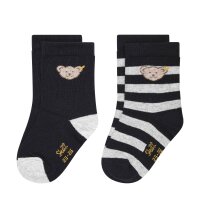 Steiff Kinder Unisex Socken, 2er Pack - Bio-Baumwolle,...