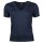 GANT Damen T-Shirt - Original V-Neck SS T-Shirt, Baumwolle, kurzarm Blau XS