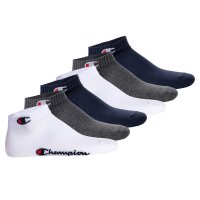 Champion Unisex Socken, 6 Paar - Quarter Socken Basic