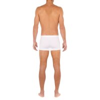 HOM Herren Comfort Boxer Brief - Supreme Cotton, Slip, Unterwäsche, einfarbig Weiß S
