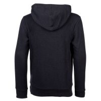 Champion Kids Unisex Hoodie - Sweater, Cotton, Hood, Pocket, Logo, Solid Color Black XS