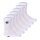 Champion Childrens Socks, 3-Pack - Crew Socks, solid Colour White 31-34