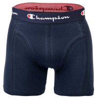 Champion Mens Boxershorts, Pack of 2 - Cotton, unicoloured Blue/Navy S (Small)