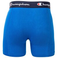 Champion Mens Boxershorts, Pack of 2 - Cotton, unicoloured Blue/Navy S (Small)