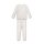 Sanetta Mädchen Schlafanzug - Nachtwäsche, Pyjama, Bio-Baumwolle, Blätter, Rundhals, lang Beige 128
