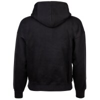 Champion Ladies Sweatshirt - Hoodie, Hood, Kangaroo Pocket, Logo, Plain Black S (Small)