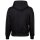 Champion Damen Sweatshirt - Hoodie, Kapuze, Kängurutasche, Logo, uni Schwarz S