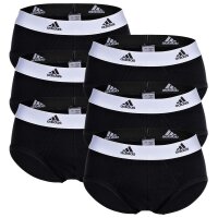 adidas mens briefs, 6-pack - Briefs, Active Flex Cotton, Logo, plain