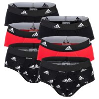 adidas mens briefs, 6-pack - Briefs, Active Flex Cotton, Logo, plain