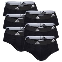 adidas mens briefs, 6-pack - Briefs, Active Flex Cotton, Logo, plain