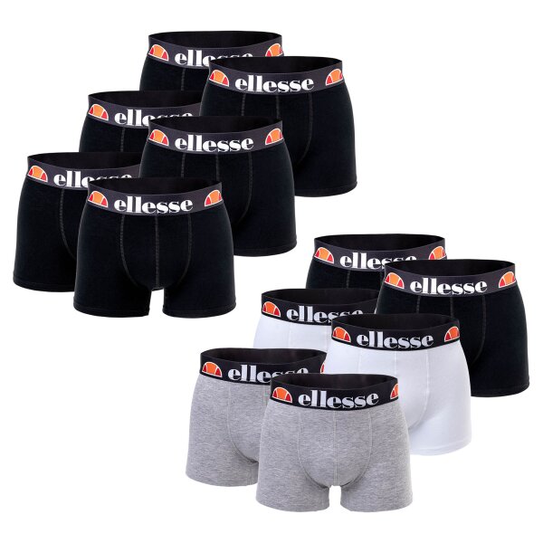 Ellesse Herren Boxer Shorts GRILLO, 6er Pack - Trunks, Logo, Cotton Stretch