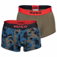 HUGO Mens Boxer Shorts, 2-pack - TRUNK BROTHER PACK,...