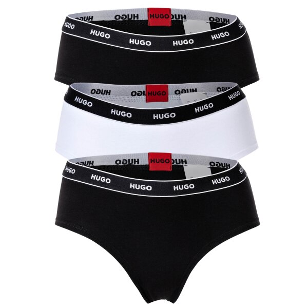 HUGO Ladies Hipster Briefs, 3-pack - TRIPLET HIPSTER STRIPE, Cotton Stretch, uni