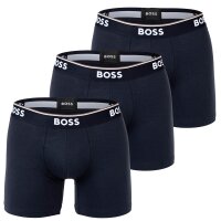 BOSS Herren Boxershorts, 3er Pack - Boxer Briefs 3P Power, Cotton Stretch, Logo