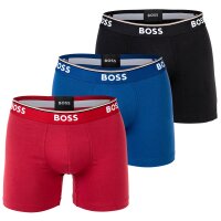 BOSS mens boxer shorts, 3-pack - Boxer Briefs 3P Power, Cotton Stretch, Logo