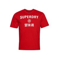 Superdry Herren T-Shirt - CODE CORE SPORT TEE, Logo,...