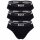 BOSS Mens Briefs, 3-pack - Briefs 3P Power, Cotton Stretch, Logo, Plain Black M (Medium)
