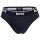 BOSS Herren Slips, 3er Pack - Briefs 3P Power, Cotton Stretch, Logo, einfarbig Schwarz L