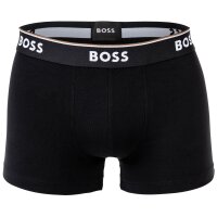 BOSS Herren Trunks, 3er Pack - 3P Power, Boxershorts, Cotton Stretch, Logo, uni Schwarz M