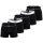 BOSS Herren Trunks, 5er Pack -  5P Essential, Boxershorts, Cotton Stretch, Logo Schwarz M