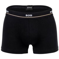 BOSS Herren Trunks, 5er Pack -  5P Essential, Boxershorts, Cotton Stretch, Logo Schwarz/Weiß/Blau 2XL