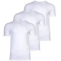 BOSS Herren T-Shirt, 3er Pack - TShirtVN 3P Classic, Unterhemd, V-Neck, Cotton Weiß S