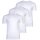 BOSS Mens T-shirt, 3-pack - TShirtVN 3P Classic, vest, V-neck, Cotton White XL (X-Large)