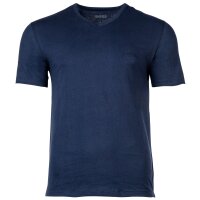 BOSS Herren T-Shirt, 3er Pack - TShirtVN 3P Classic, Unterhemd, V-Neck, Cotton Blau/Grau/Schwarz XL