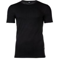 BOSS Herren T-Shirt, 2er Pack - TShirtRN 2P Modern, Unterhemd, Crew-Neck, Stretch Schwarz M