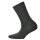 Hudson 2 pair ladies socks, Relax Cotton stocking, Comfort waistband, Unicoloured Grey 2,5-4,5 UK