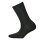 Hudson 2 pair ladies socks, Relax Cotton stocking, Comfort waistband, Unicoloured Black 2,5-4,5 UK