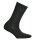 Hudson 2 pair ladies socks, Relax Cotton stocking, Comfort waistband, Unicoloured Black 2,5-4,5 UK