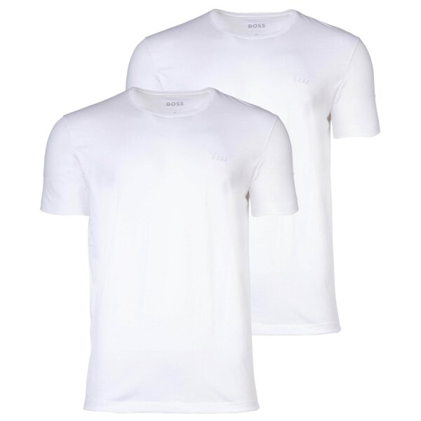 BOSS Herren T-Shirt, 2er Pack - TShirtRN 2P Comfort, Unterhemd, Rundhals, Cotton