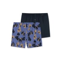 SCHIESSER Herren Shorts 2er Pack - Serie "Fun Prints", Unterhose, Jersey-Shorts