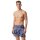 SCHIESSER Mens Shorts 2-Pack - Series "Fun Prints", Underpants, Jersey Shorts Dark blue/Light blue S (Small)
