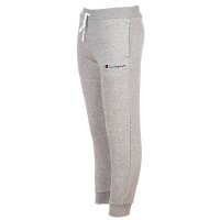 Champion Jungen Jogginghose - Sweatpants, lang, Bündchen, Logo, einfarbig Grau S