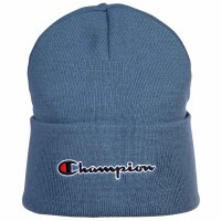 Champion Unisex Mütze - Beanie, Strickmütze, One Size, einfarbig Blau