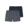 SCHIESSER Jungen Webboxer, 2er Pack - Boxershorts, Baumwolle