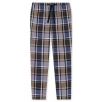 SCHIESSER Mens Pajama Pants - Nightwear, Cotton, plaid, long