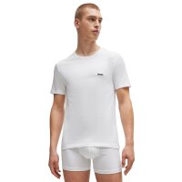 BOSS Herren T-Shirt, 6er Pack - RN 6P Classic, Rundhals, Kurzarm, Cotton, uni Weiß M