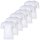 BOSS Mens T-shirt, 6-pack - RN 6P Classic, round neck, short sleeve, cotton, plain White M (Medium)