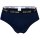 HOM Herren Mini Briefs, 3er Pack - Boxerline #2, Slips, Unterhose Schwarz/Grau/Blau M