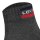 Levis Unisex 6-Pack Sports Socks - Mid Cut SPRTWR, Logo, Unicolor Black/Grey 43-46