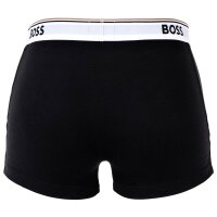 BOSS Mens Trunks, 3-pack - 3P Power, Boxer Shorts, Cotton Stretch, Logo, uni Black/White M (Medium)