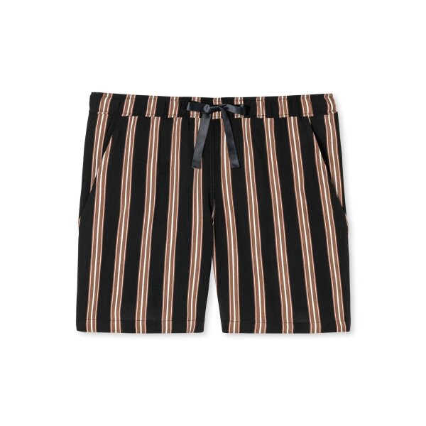 SCHIESSER Damen Hose - Short, Viskose, Streifen, kurz