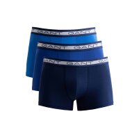 GANT Herren Boxer Shorts, 3er Pack - Trunks, Cotton Stretch, einfarbig