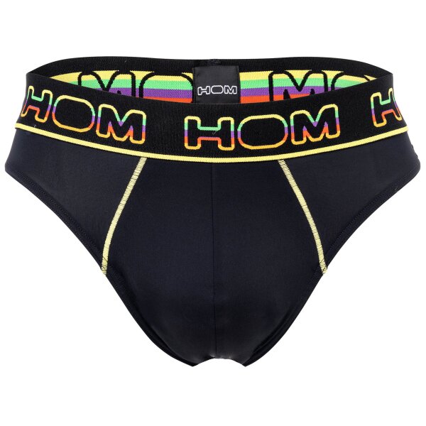 HOM Mens Micro Brief - Rainbow Sport, Brief, Underwear, Stretch