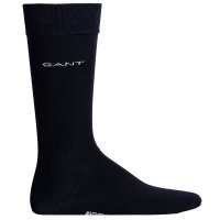 GANT Mens Socks, 6 Pack - D1. Soft Cotton Socks, Stockings, Logo, Plain Blue 40-42 (UK 6.5-8)