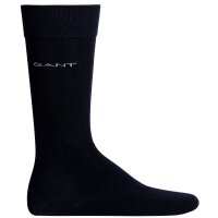 GANT Mens Socks, 6 Pack - D1. Soft Cotton Socks, Stockings, Logo, Plain Blue 40-42 (UK 6.5-8)