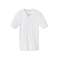 SCHIESSER Revival Mens Shirt - 1/2 Sleeve, short Sleeve Undershirt, Karl-Heinz White L (Large)